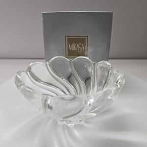 ⭐️40% Off⭐️ Set of 4 Peppermint Frost Crystal Bowls